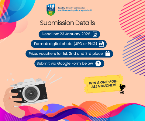 Student photo competition visual